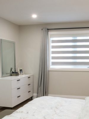 پرده زبرا اتاق خواب